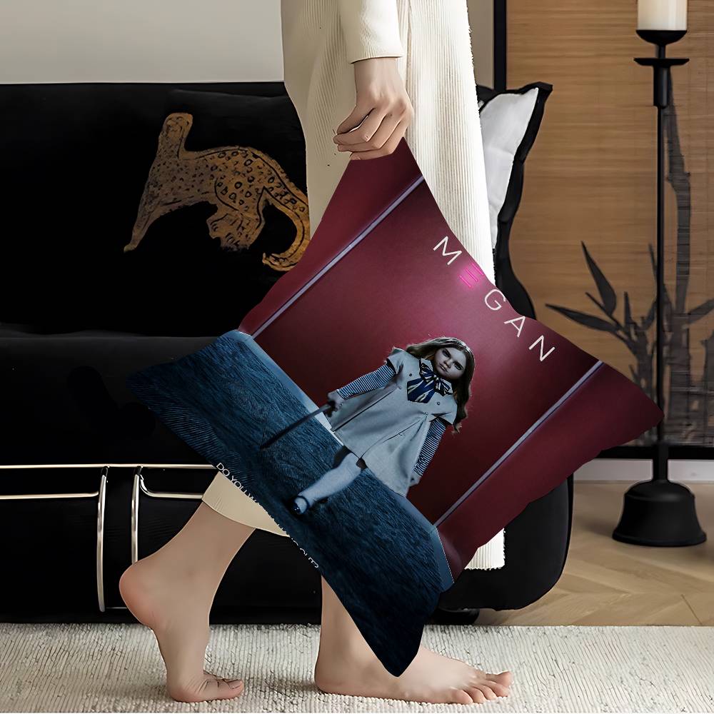 Movie MEGAN Pillow Cover Sofa Cushion Cover Home Room Decoration Children Gift