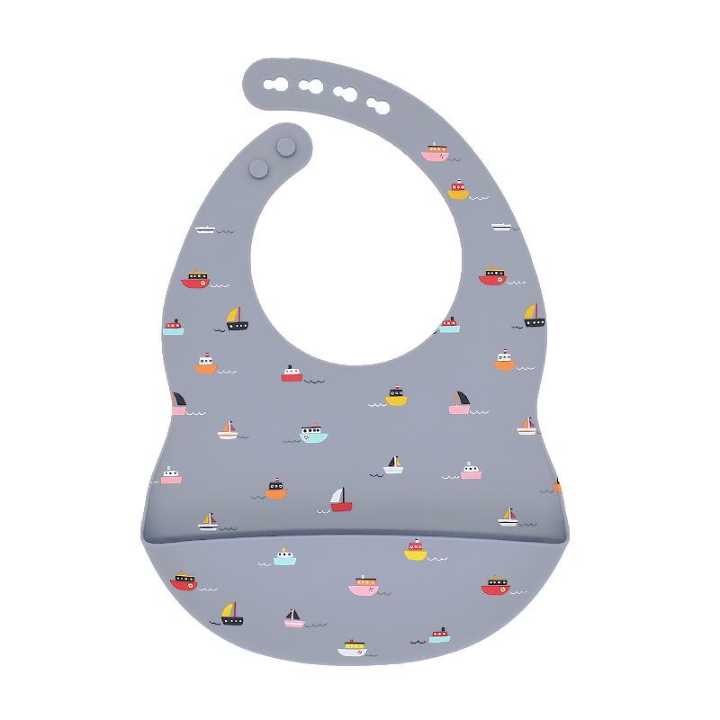 Silicone Waterproof Baby Bibs - Dirt-proof Feeding Bibs for Newborns | Popular Mother & Baby Product