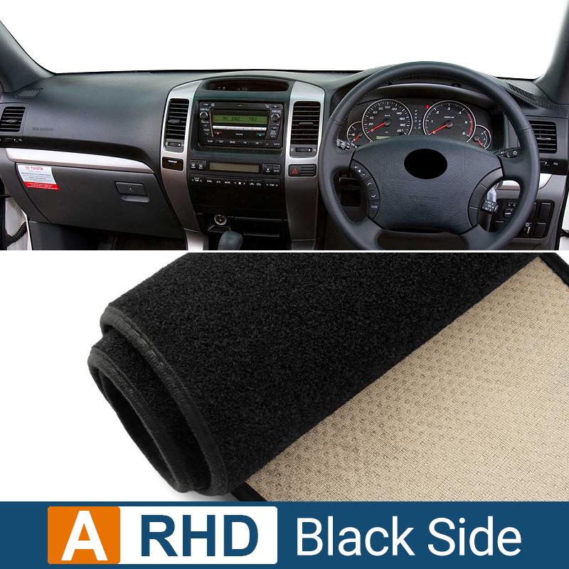 Car For Toyota Land Cruiser Prado 120 J120 2003-2006 2007 2008 2009 Dashboard Cover Avoid Light Pad Anti-UV Carpets Non-Slip Mat