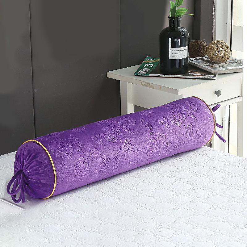 Față de pernă rotundă 60 cm Salon de frumusețe Pat Canapea Canapea Scaun Față de pernă Picior Spătar Gât Husă de pernă Fără umpluturi