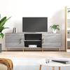 VidaXL TV Cabinet Sonoma Grey 150x30x50 Cm Engineered Wood 829090