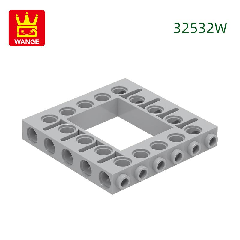 

Non-Toxic 13Pcs/Lot No.32532W 5 X 5 Open Center Block Moc Color Accessories Compatible With Brick Diy Children S Toy Assembly Parts about 13pcs