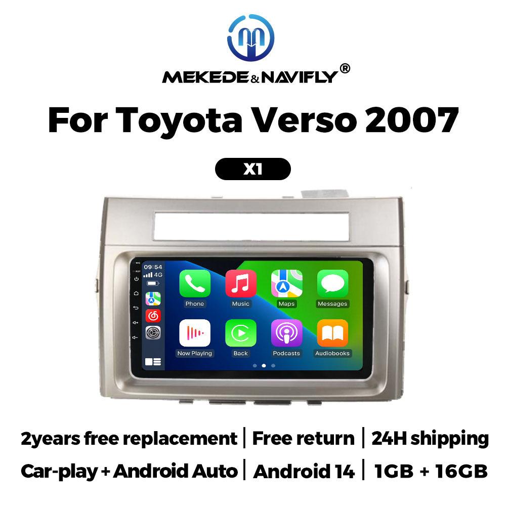 Toyota Verso 04-09 Android GPS Navigation MP5 Player
