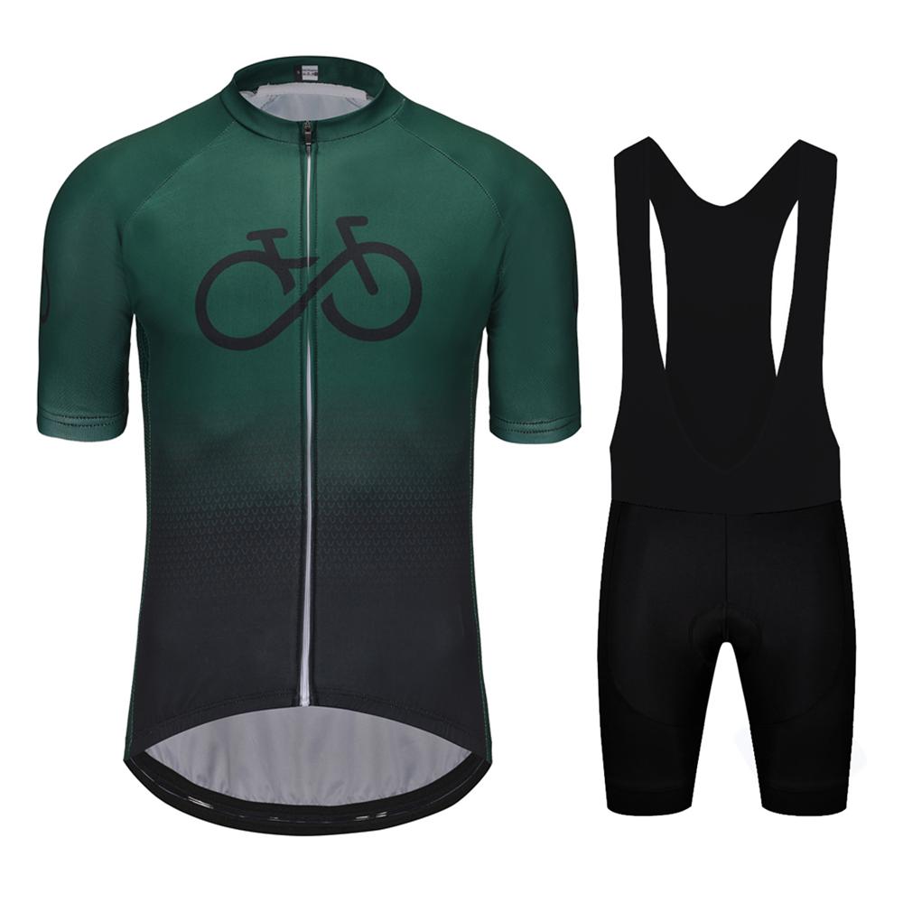 2025 Men's Lightweight Breathable Cycling Jersey Set Short Sleeve Quick Drying Outdoor Bib Sports Shirt Cycling Suit for Men