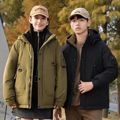 New Winter Workwear, Thickened and Warm Short Down Cotton Jacket, Cotton Jacket, Women's Cotton Jacket, Loose Couple Clothes