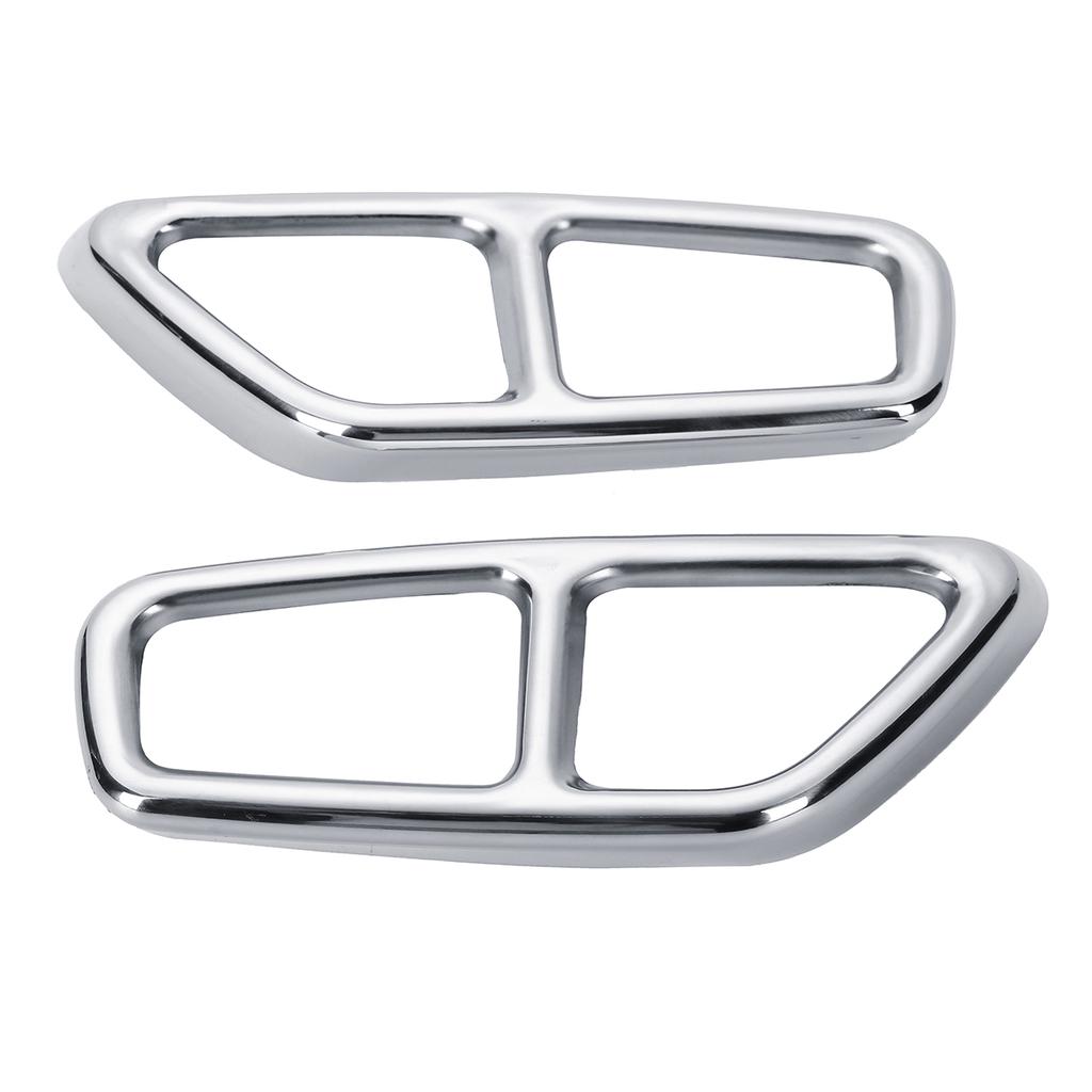 Details about / 2x Rear Exhaust Pipe Cover Trims Fit For BMW 5 6 Series G30 G32 2017-18