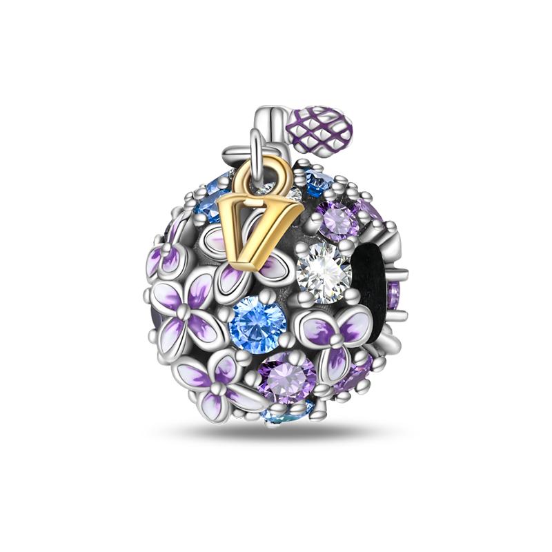 Original Copper Romantic Pink Crown Perfume Bottle Charms Beads Fit Qikaola Bracelets Fine Diy Jewelry Valentine'S Day Gift
