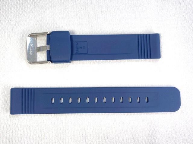 SEIKO R03V012J0 18mm Silicone for Band, Navy, SRPG75K1/SRPG85K1/4R36-09M0
