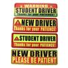 Reflective Student Driver Magnets Stickers Student Driver Driver Bumper Magnets  Teenagers