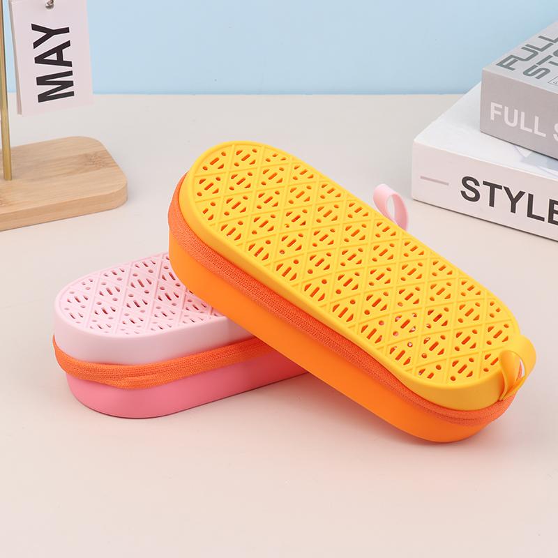 Silicone Swimming Glasses Organizer Protector Soft Glasses Case Swimming Gear Breathable Glasses Protector Student Products