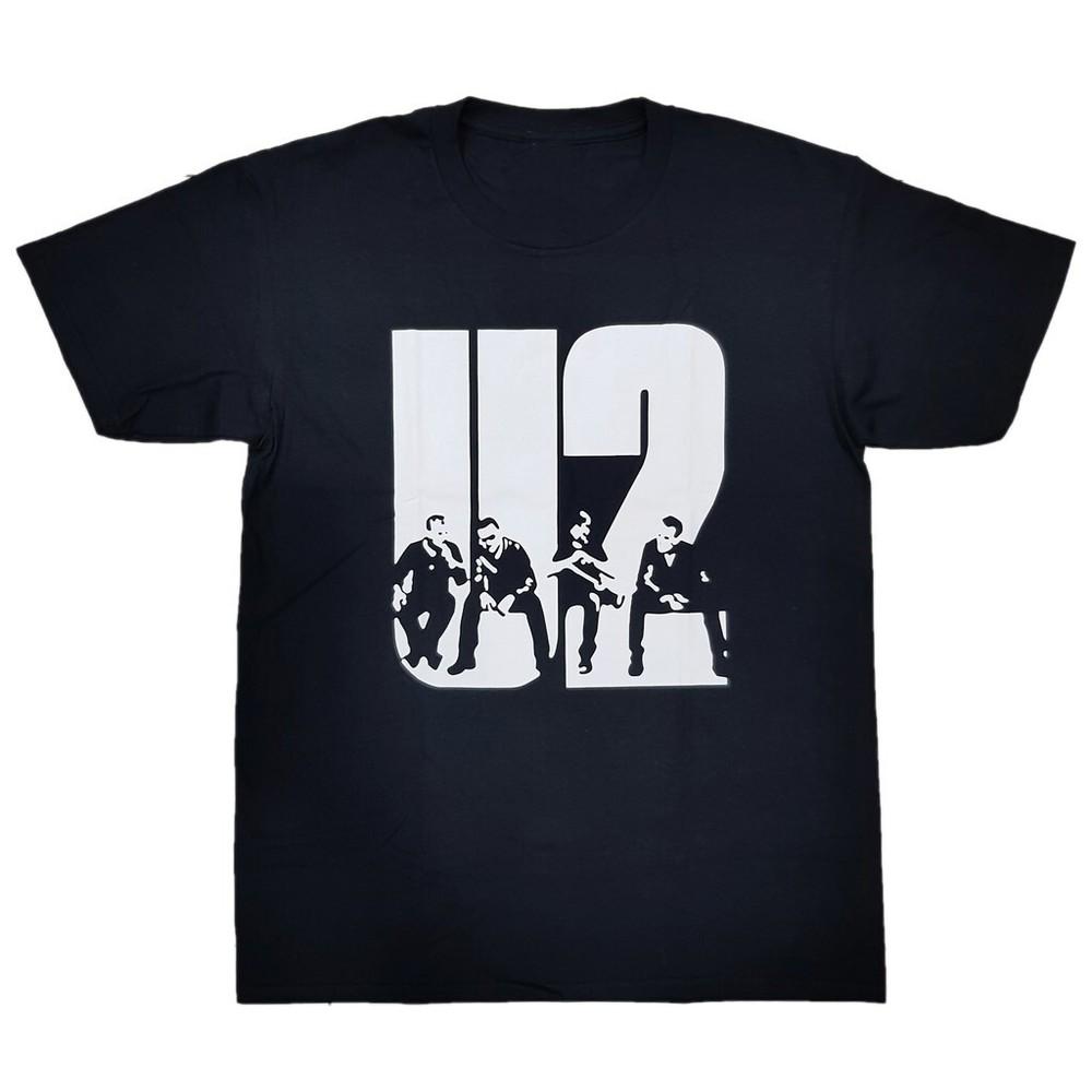 Trend U2 Band Members Black Size S To 5XL Shirt Gift For Fan Unisex T-Shirt S