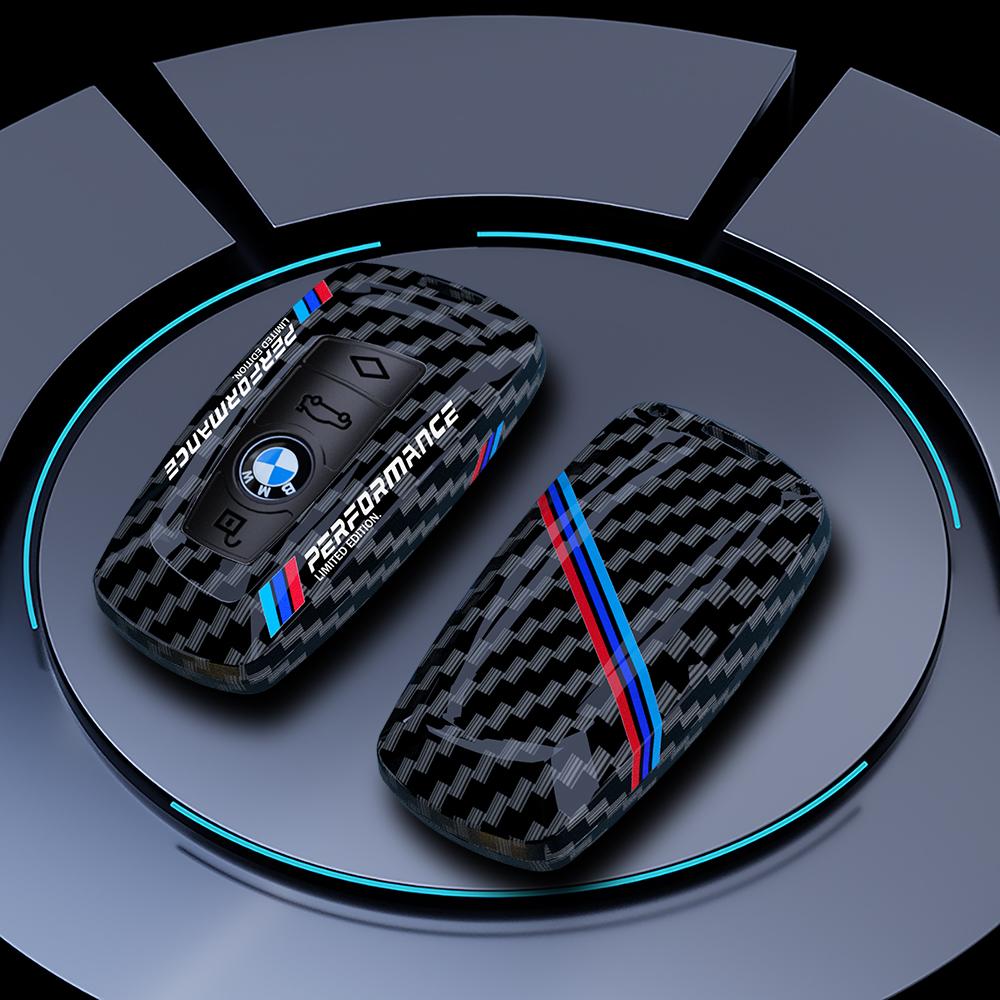 

Hot 2025 ABS Carbon Fiber Car Key Case Cover For BMW 1 2 3 4 5 6 7 Series X1 X3 X4 X5 X6 X7 F10 F20 F30 G20 G30 G01 F15 F16 G02