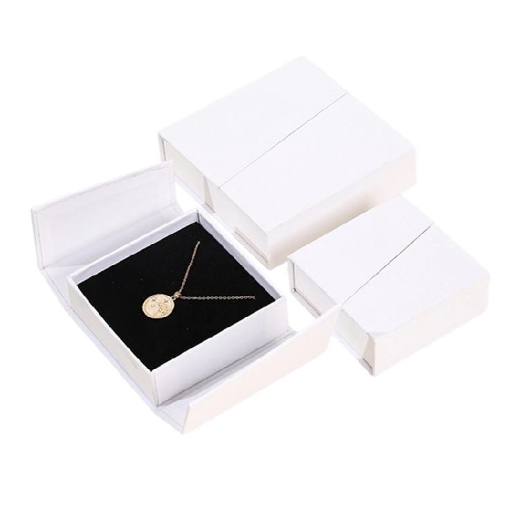 Travel Friendly Jewelry Organiser with Double Flip Lid Magnetic Closure Earring Necklace Rings Storage Case