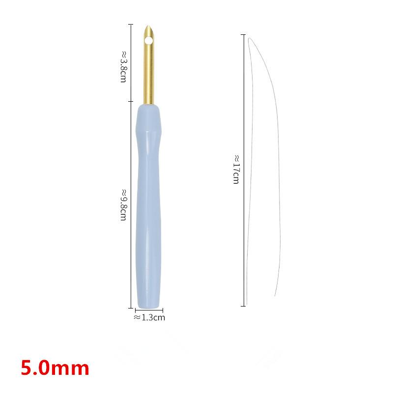 

DIY Punch Needle Embroidery And Rug Making Kit, All-in-One Tool Set With Needles Hoop Yarn For Beginners Adult Craft Gift Idea