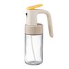 Portable 250ML Oil Sprayer with Handle Glass Press Oil Spritzer White Oil Dispenser Cooking