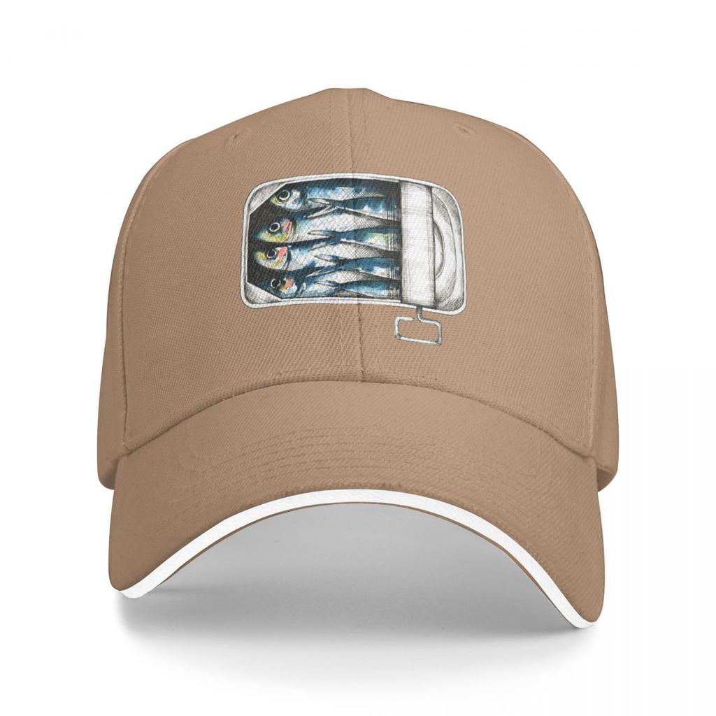 Packed Like Sardines Baseball Cap Sports Sunhat Sunscreen Women Hats Mens
