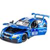 1:24 BMW M6 GT3 M4 BMW CSL Racing Car Free Wheeling High Light Sport Racing Car Model Toy Diecast Metal Alloy Miniature Replica