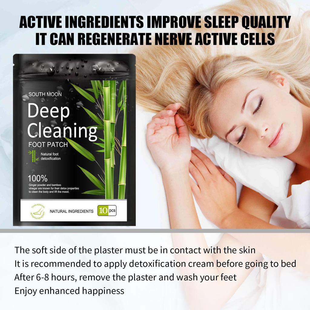 Deep Cleansing Foot Patches Foot Massage To Aid Sleep Foot Patches To Relax The Body and Regulate The Body and Mind