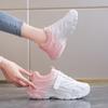 CRLAYDK Women's Walking Shoes Platform Non Slip Running Sneakers Gradient Breathable Workout Girls Sports Comfort Tennis