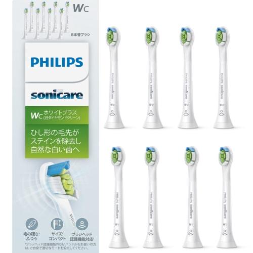 

Сменная щетка Philips Sonicare White Plus Compact Mini (8 шт.) Настоящий унитаз HX6078/67 Белый