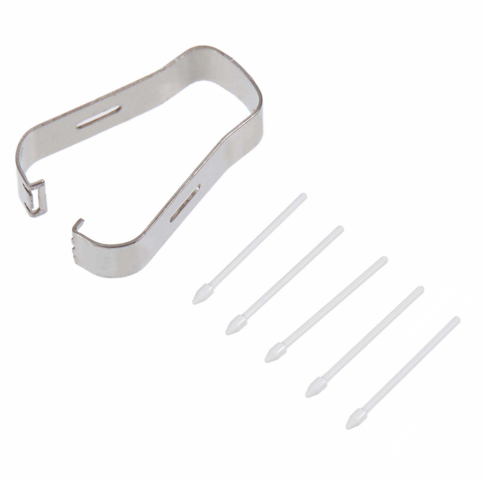 

5Pcs Touch Stylus Tips with Clip (Without Logo) for Samsung Galaxy Note10 N970 N971/Note10 Lite 4G N770/Note 10 Plus 4G N975 5G N976 White