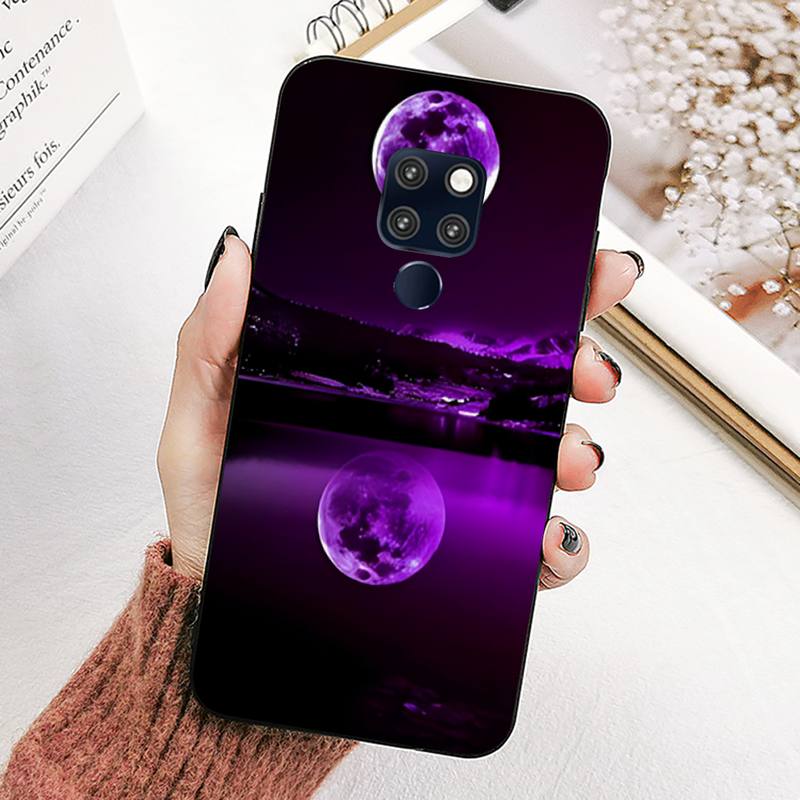 

фиолетовый эстетичный чехол для телефона для Huawei Mate 20 10 9 40 30 lite pro X Nova 2 3i 7se Huawei NOVA7Pro
