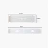 Retractable Stretch Plastic Drawer Divider Organizer Storage Partition Board Multifunction 1 Pc
