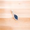 Genuine London Blue Topaz Gemstone 925 Sterling Silver Jewelry Handmade Pendant PP-59-11