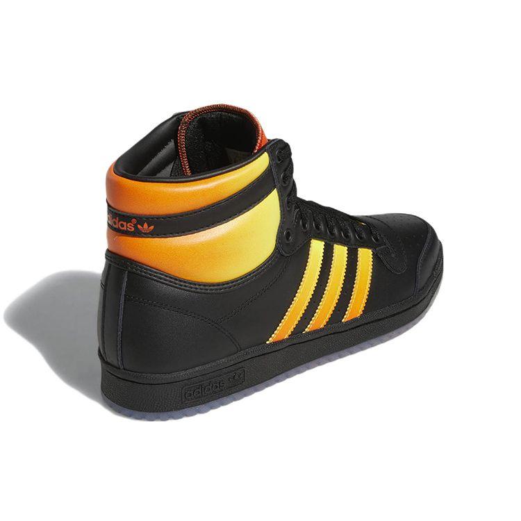 Adidas Top Ten High Black Beam Yellow Gradient Мужские кроссовки Core-Black — фото 4