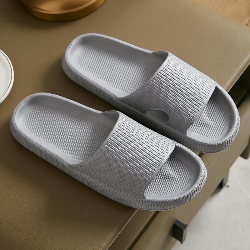 Pantofle dámské letní venkovní nošení silná podrážka vnitřní koupelna koupel protiskluzové tiché sandály pánské