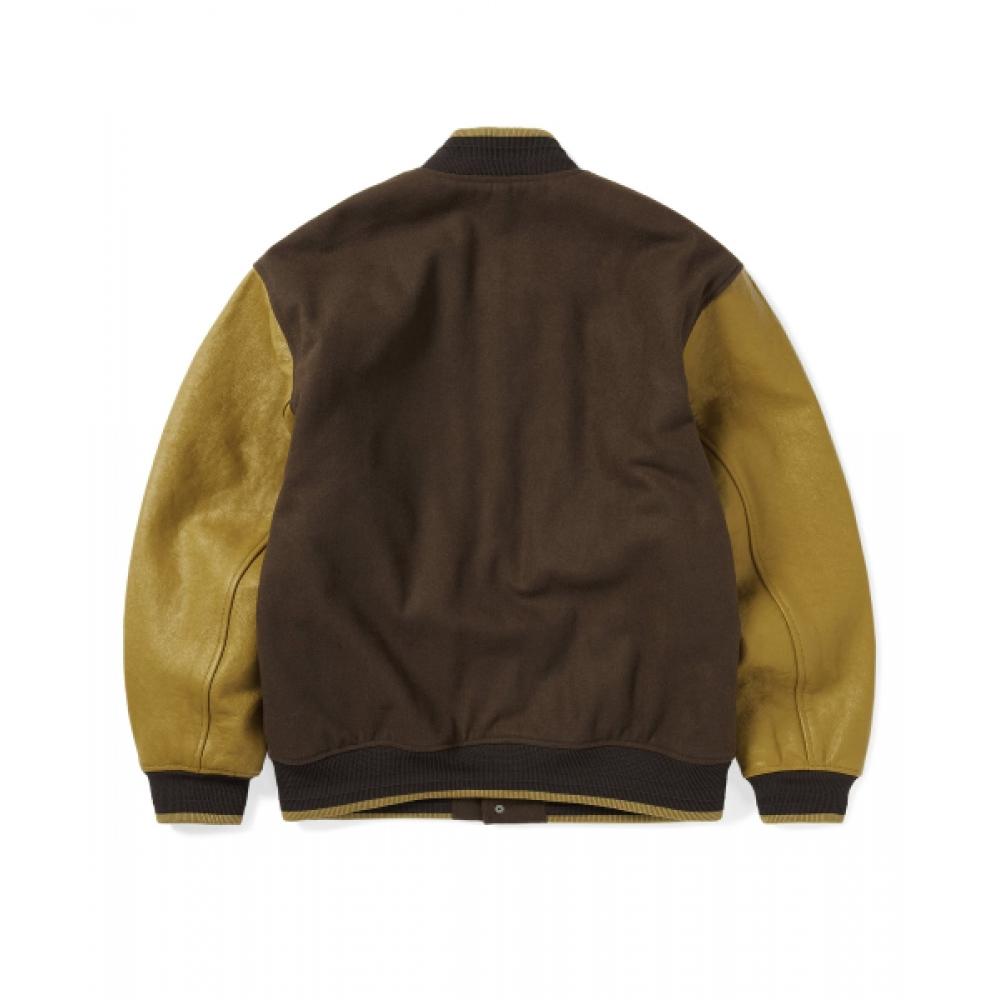 Thisisneverthat Ultras Varsity Jacket Brown
