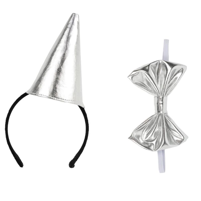 Plåtmannen Hatt Huvudbonad Fluga Rollspelsaccessoarer För Kostymfester Scenföreställningar Vuxna Barn Halloweenfest Rekvisita