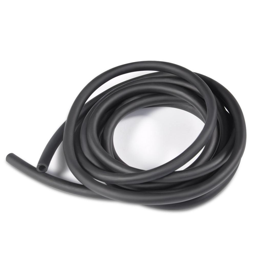 9.84 ft Length Latex Tubing Black Color Latex Rubber Pipe Rubber Band Tubing  Outdoor Exercise