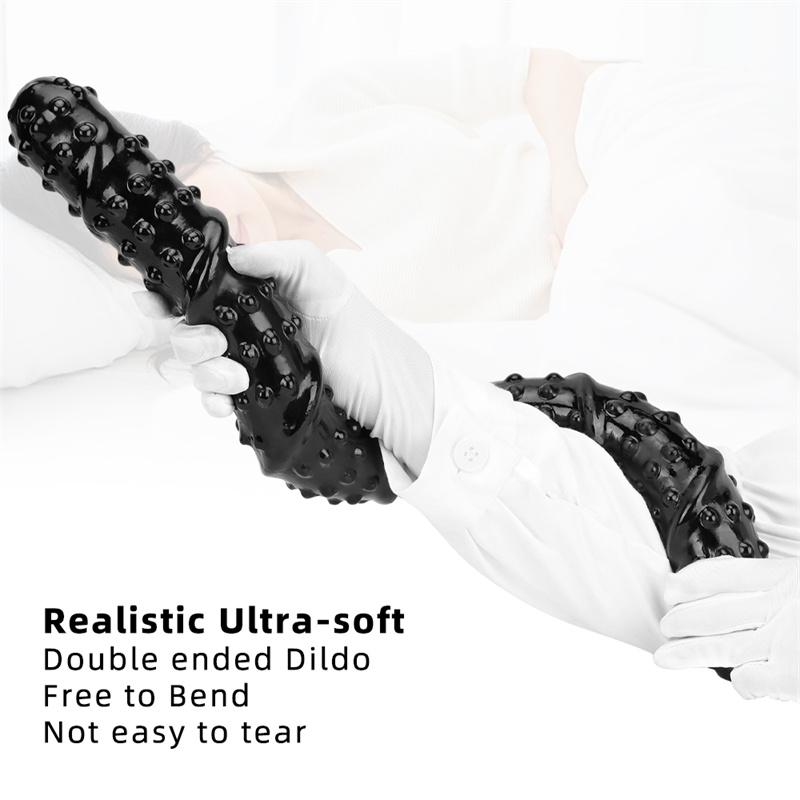 Double Head Super Long Oversized Wolfsbane Simulation Double Head Anal Plug Dildo Simulation Dildo