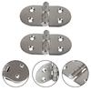 2Pcs Thickness Heavy Duty Hatch Casting Hinge Stainless Steel Folding Hinge  Cabinet Doors