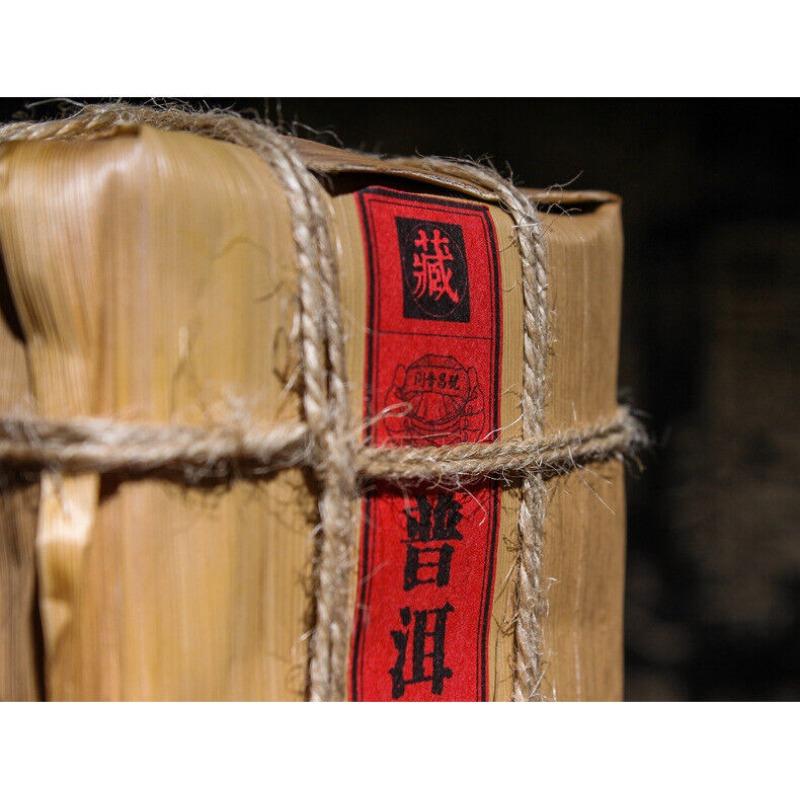 Naturalna surowa herbata Yunnan Pu'er Cegła 500g Pu'er Surowa herbata Cegła Zdrowy napój