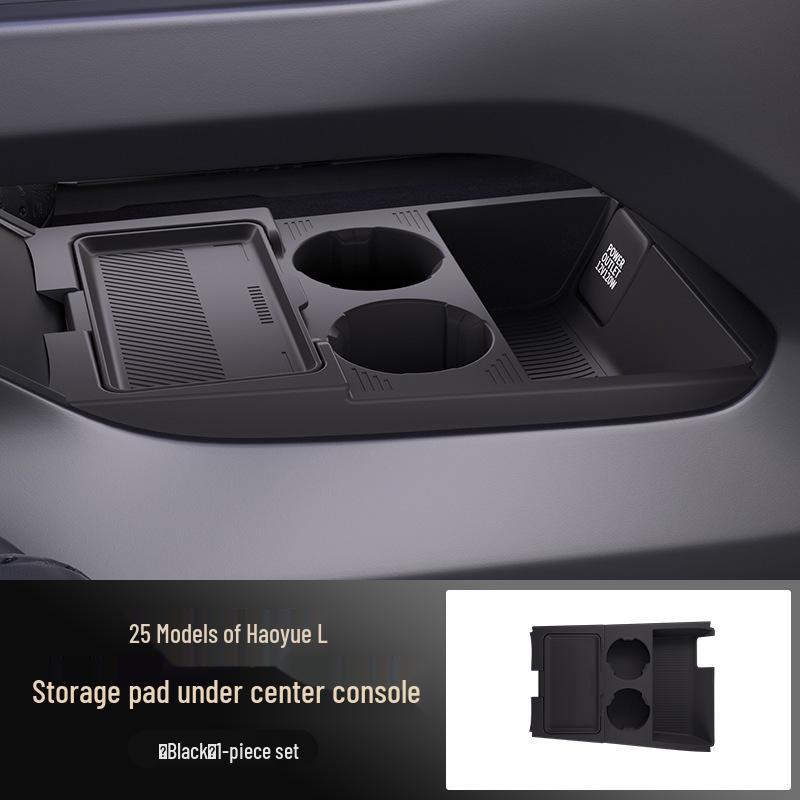 Fits 25 Geely Haoyue L Models: Silicone Center Console Storage Box & Organizer