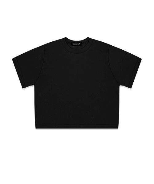 RANDOMOFF Basic Line Slim Crop T-Shirt (4Color)