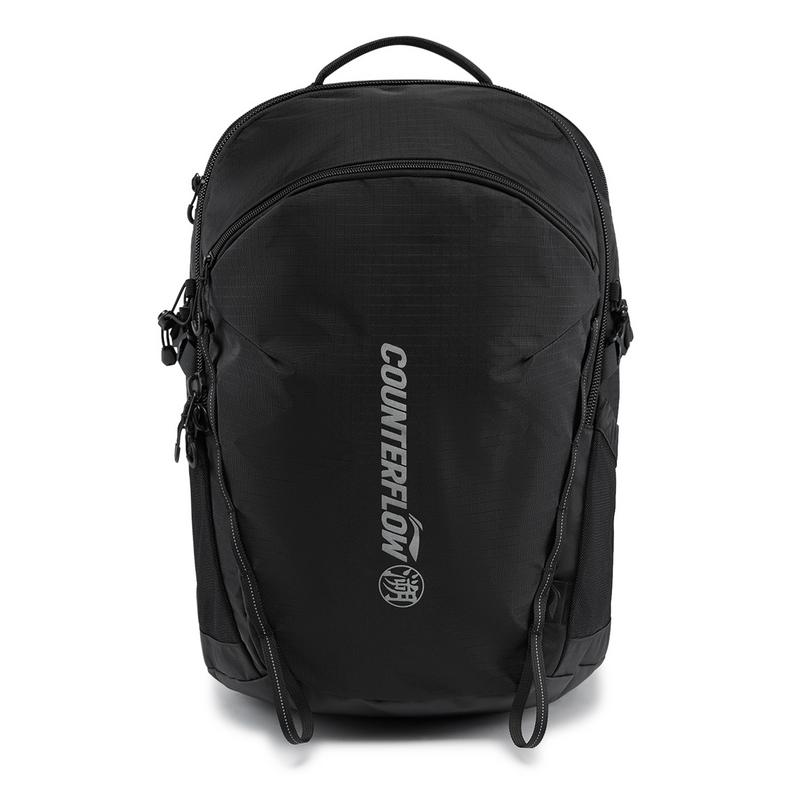 

Li Ning 22L Outdoor CF Reflective Water-Resistant Eco-Friendly Large Capacity Nylon Backpack Unisex backpack Black ABSW135-1 Black