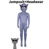 Cosplay Incredibox Sprunki Kids Adults Jumpsuits Halloween Costume Bodysuit