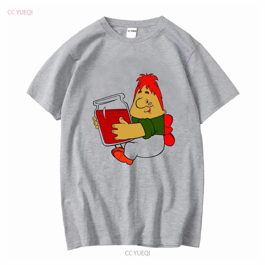 Karlsson T Shirt On the Roof Loves Jam Birthday Sovie Union Cartoon Inspired By Astrid Lindgren Book Vintage Washed Versatile