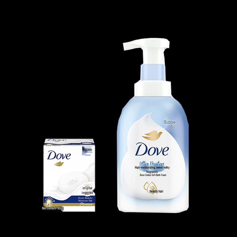 

Dove Deeply Nourishing Shower Foam & Cream Bar Soap Bundle