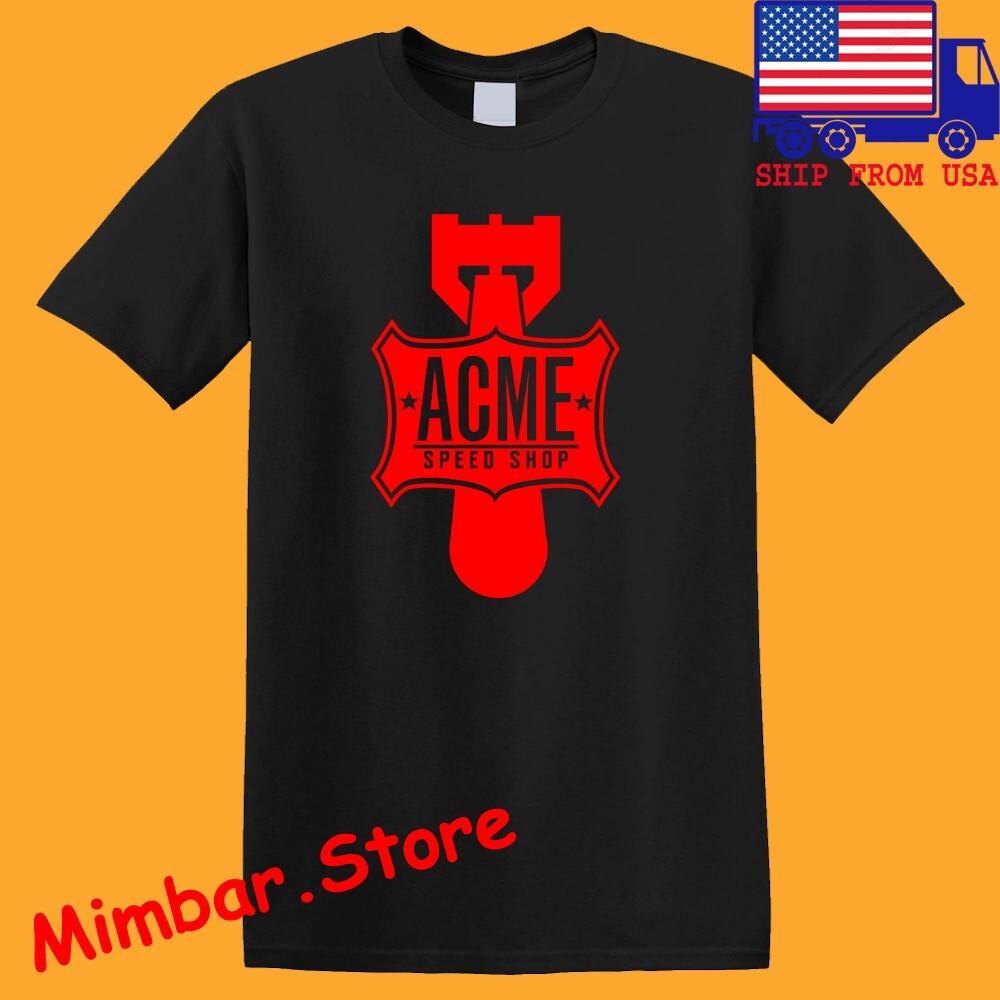 ACME Speed Shop Men s Black Size S-5XL L
