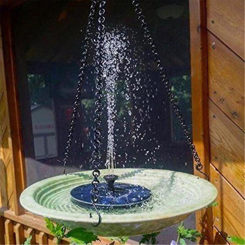 Solar Powered Fountain Pump Outdoor Floating Water Pond Garden Pool Pumps