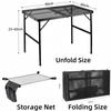 Portable Outdoor Folding Table Adjustable Height Camping Table Lightweight Aluminum Alloy Picnic Tables IGT Tactical Table