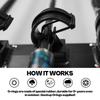 Light Weight Fishing Poles Rack Wall Mounted Fishing Rod Holder Horizontal Support 3 Rod Rack for Boat/Wall/Truck Bed