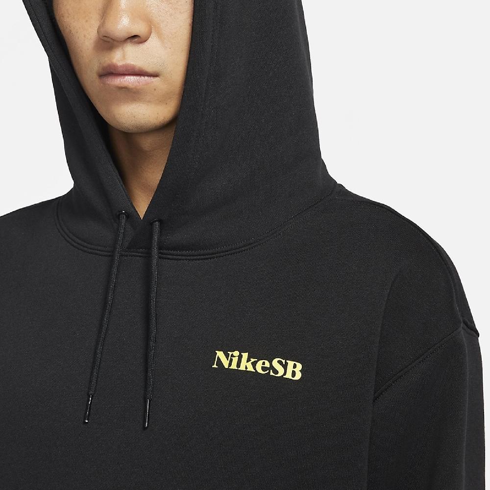 Nike Sweatshirts Men's Black Hooded Moderate Regular