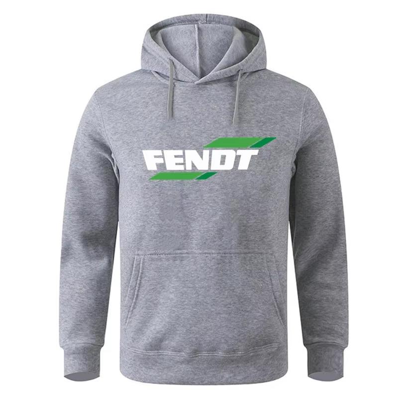 GUOYAN TOP Heren Hoodie Tractor FENDT Hoge Kwaliteit Warm Pulis Hoodie Casual Straatkleding 2025 Herfst/Winter Nieuwe Editie L