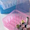 Plastic Needle and Thread Box Transparent Sewing Thread Box Bobbins Container  Sewing Tools