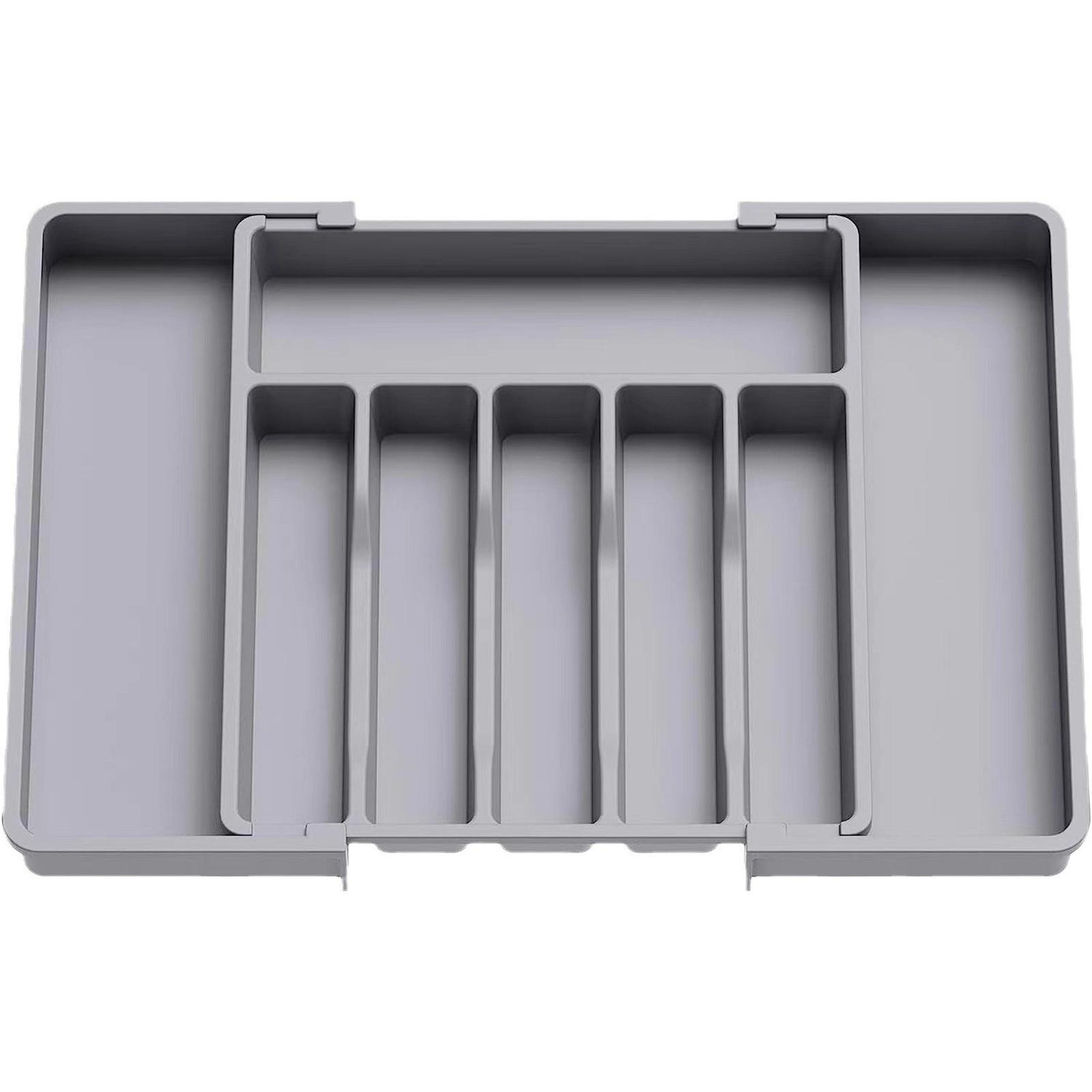 Kitchen Cutlery Storage Tray Utensil Organizer Box for Home Kitchen Organization